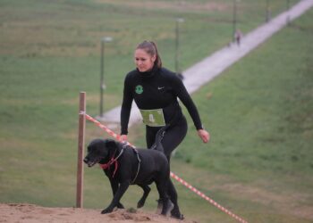 Kristina Veljačić i pas Bobi (AK Borik)