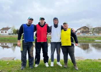 Članovi ŠRD Bjelovar u prvenstvu Hrvatske U25