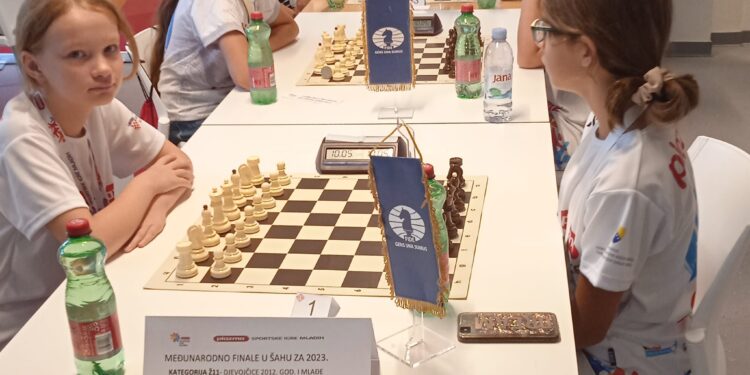 Šahistica Renata Hranilović najbolja hrvatska predstavnica na međunarodnoj  završnici u Splitu