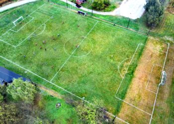 Pogled iz zraka: NK Moslavina VT - NK Moslavina DP (Facebook /Moslavina VT)