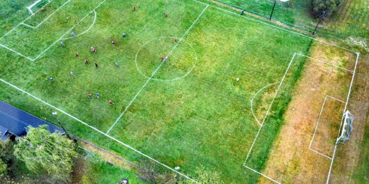 Pogled iz zraka: NK Moslavina VT - NK Moslavina DP (Facebook /Moslavina VT)