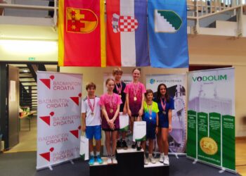 Hrvatski kup: Nova odličja za mlade badmintonaše iz Bjelovara