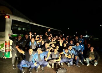 NK Kamen nakon pobjede u Kapeli