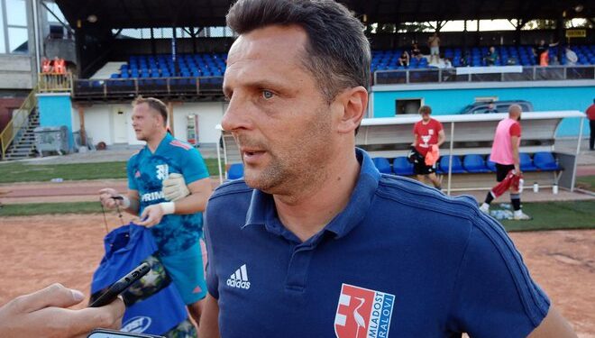 Mario Kovačević iz dana dok je vodio Mladost Ždralove (NK Mladost Ždralovi/Facebook)