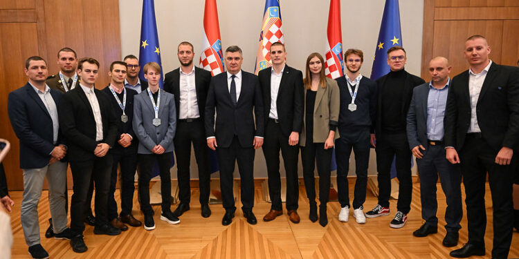 Primanje kod predsjednika Zorana Milanovića (Foto: Ured predsjednika Republike Hrvatske / Marko Beljan)