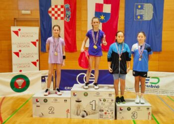 Tia je bila savršena, osvojila je dva zlata za Badminton klub Bjelovar