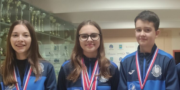 Odlični nastupi mladih bjelovarskih strijelaca na Turniru olimpijskih nada u Solinu te Mirana Maričića u Beogradu