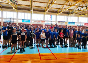 [FOTO] Praznik badmintona u Bjelovaru, regionalni Masters te igrači i igračice iz cijele Hrvatske