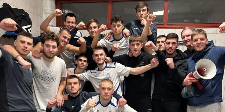 Juniori MNK Bjelovar korak do novog trofeja, s golom prednosti na uzvrat u Zagrebu