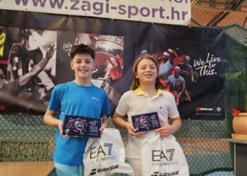 [FOTO] Daruvarčani na turnirima u Zagrebu, Jakov Ogrizek nakon ozljede do titule na Babolat Zagi kupu