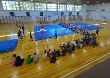 Hvalevrijedan projekt: Demonstracija hrvanja u osnovnim školama u režiji Hrvačkog kluba Čazma