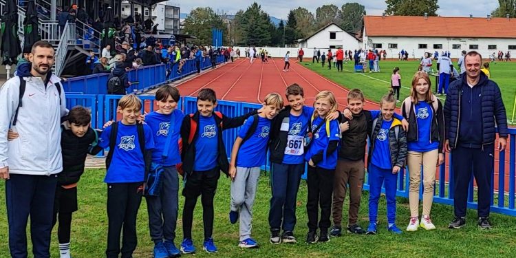 Veliki broj malih bjelovarskih atletičara na HALS-u u Križevcima: Samo nastavite i dalje tako…
