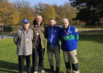 Završena Hrvatska liga u ribolovu pastrve na jezeru, bjelovarski predstavnik Slavinić blizu postolja