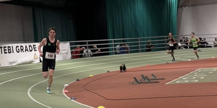 Roko Zelda istrčao novi osobni i klupski rekord te osvojio šesto mjesto na Dvoranskom prvenstvu Hrvatske