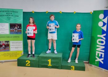 Nika Lazić zlatna, Dino Kilić srebrni, a bronce Lori Kalem i Luciji Alebić