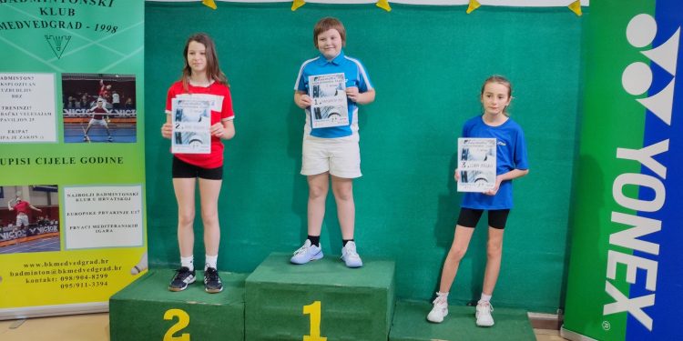 Nika Lazić zlatna, Dino Kilić srebrni, a bronce Lori Kalem i Luciji Alebić