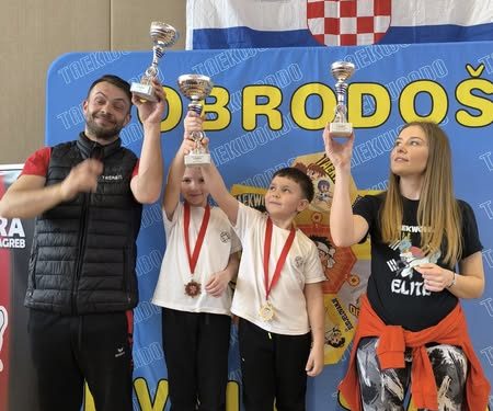 Taekwondo klub Bjelovar imao berbu odličja na Pantera Openu, a osvojen je i pobjednički trofej u kicku